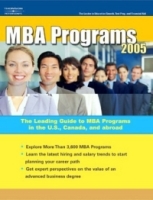 MBA Programs 2005 (Peterson's Mba Programs) артикул 513e.