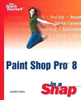 Paint Shop Pro 8 in a Snap артикул 553e.
